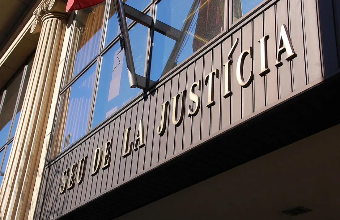 La seu de la justícia.