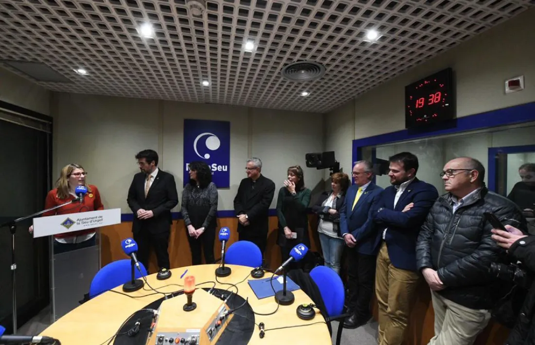 Artadi visita l'arquebisbe d'Urgell i copríncep d'Andorra