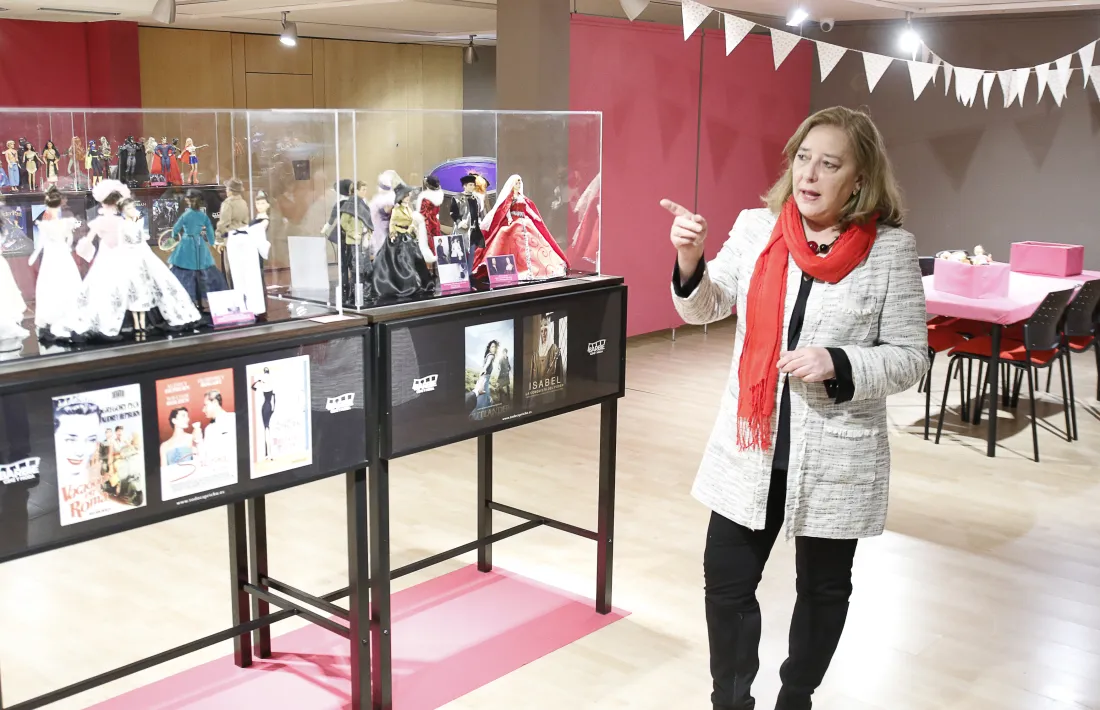 La col·leccionista madrilenya Paloma Olmedo.