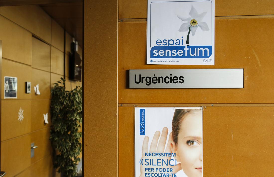 El servei d’urgències.