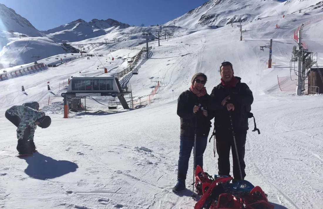 La periodista de la revista francesa va estar ahir a la Vall de Boí.