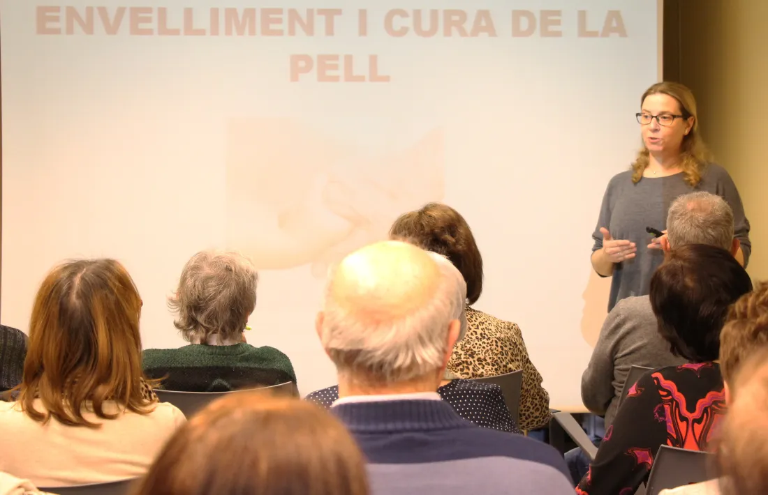 Una trentena de persones han assistit a la xerrada.