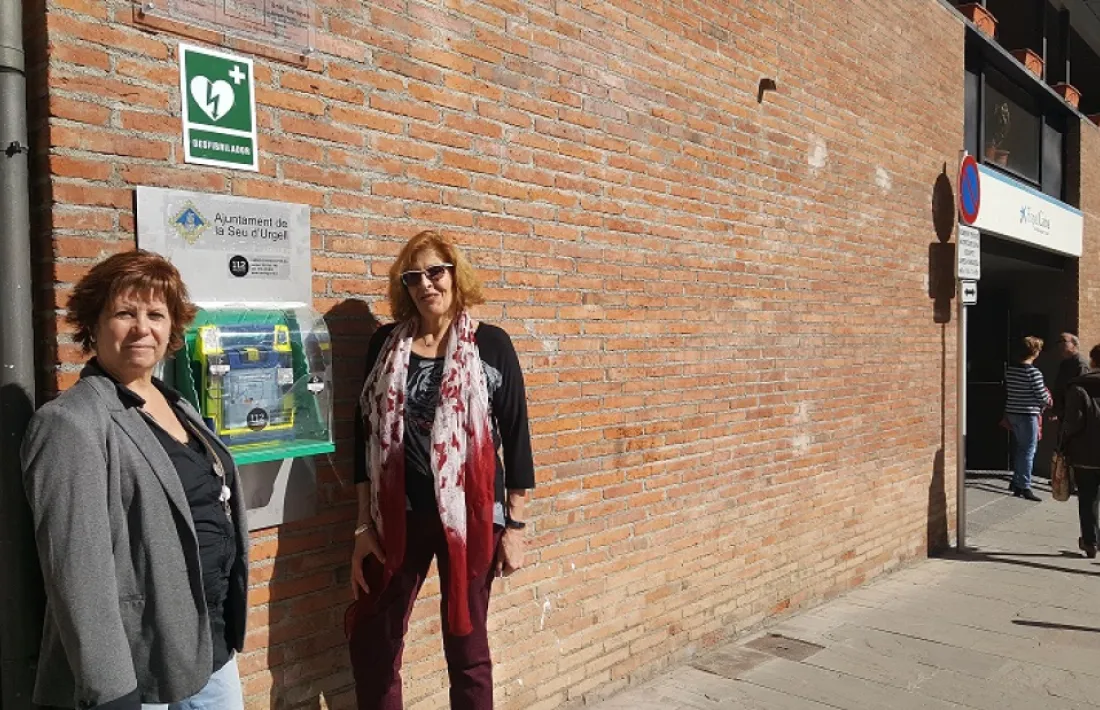 La capital de l’Alt Urgell ja disposa de nou equips de cardioprotecció.