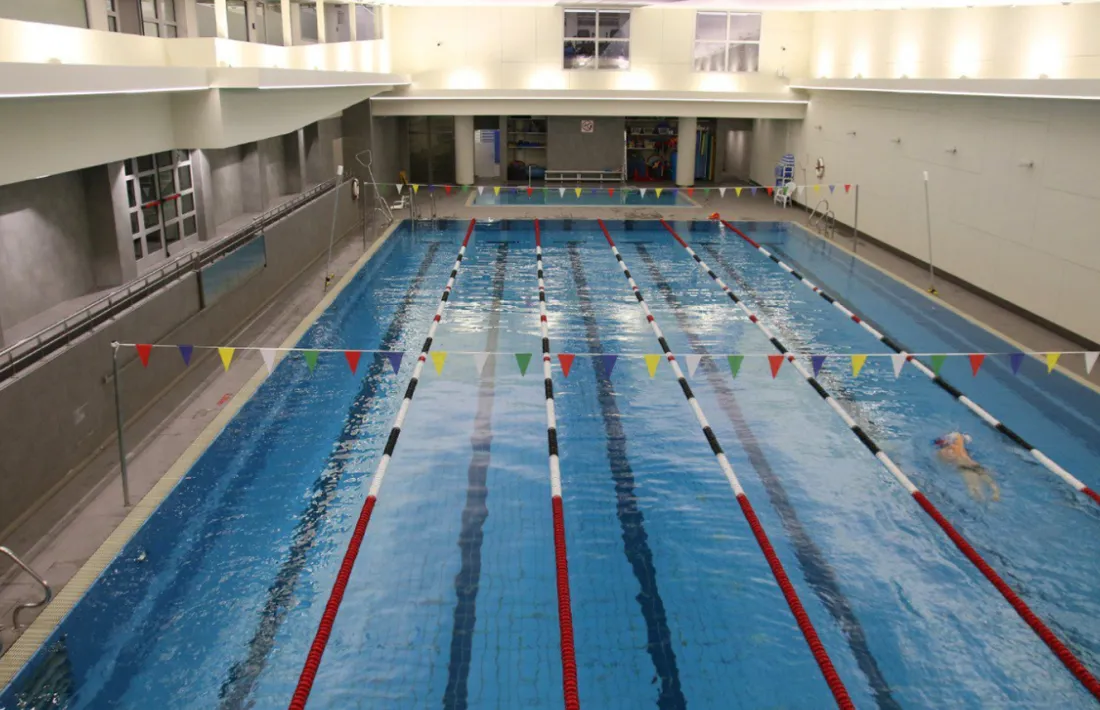 La piscina comunal d'Escaldes-Engordany.