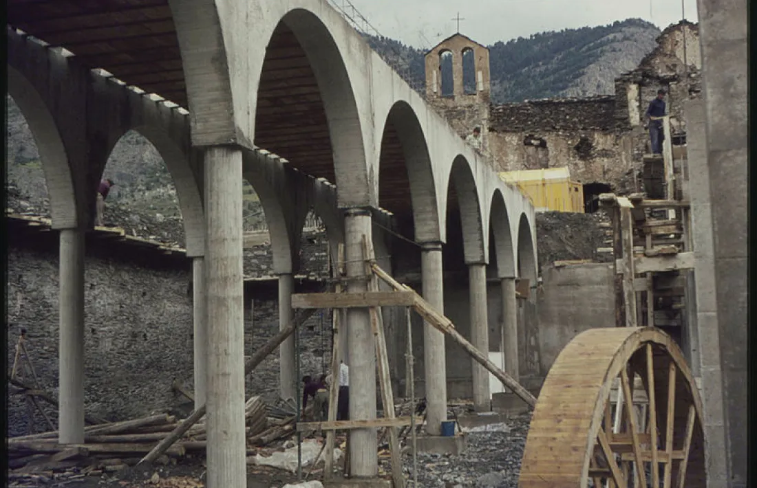 L'esquelet dels arcs.