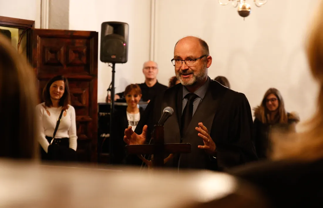 Vicent Anière va renovar ahir el càrrec com a magistrat del TSJ i president de la sala civil.
