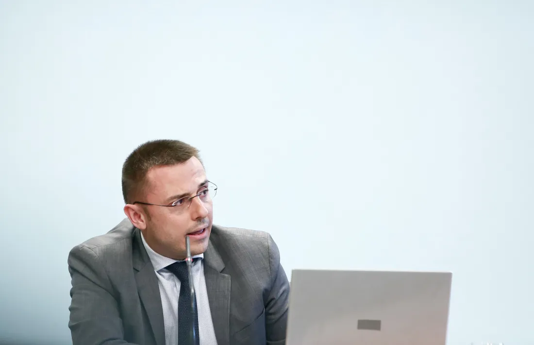 El secretari d’Estat de Salut, Joan León, va presentar ahir el Reglament del funcionament del Registre nacional de voluntats anticipades.