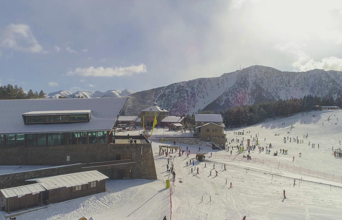 Les pistes d’esquí de l’estació.