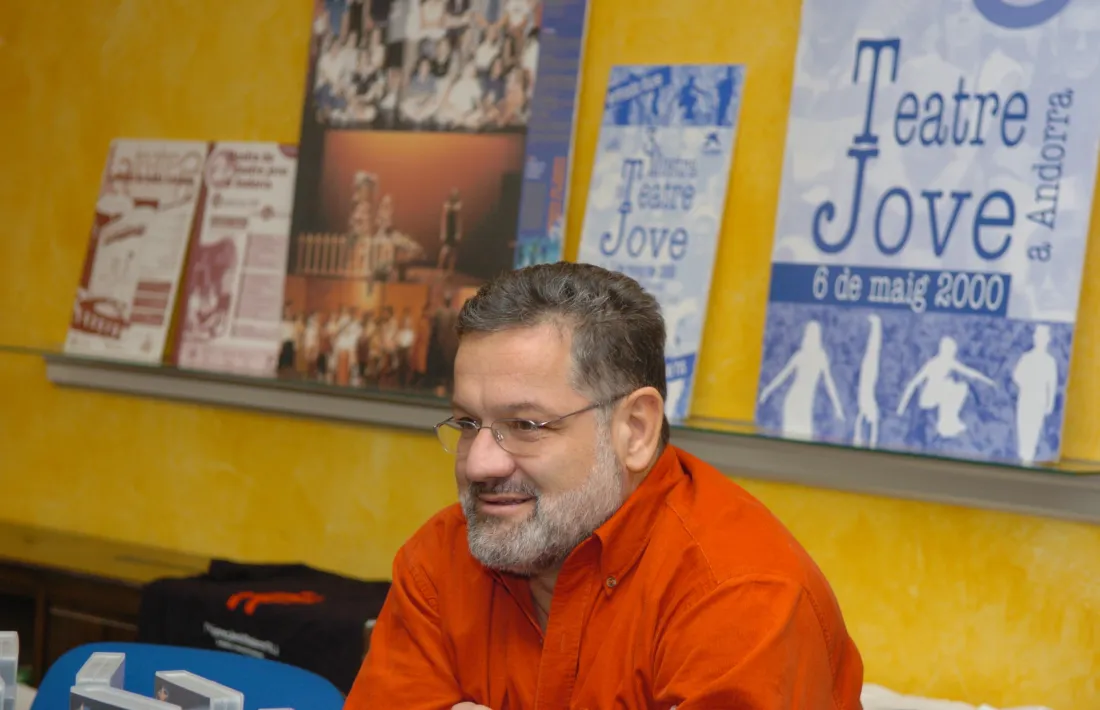 Brasó, en un acte al Centre de la Cultura Catalana el febrer del 2006.