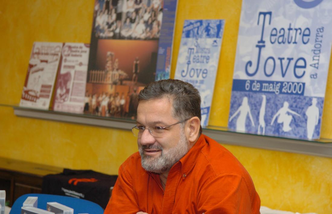 Brasó, en un acte al Centre de la Cultura Catalana el febrer del 2006.