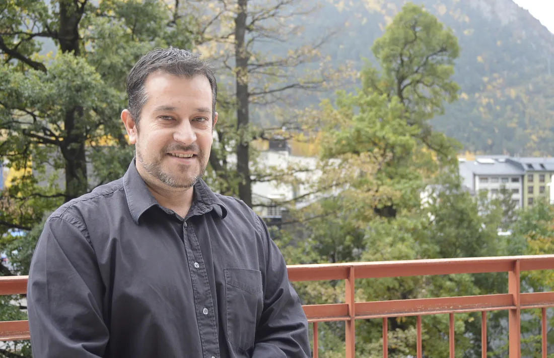 Òscar Fernández és el president del Col·legi de Psicòlegs. 