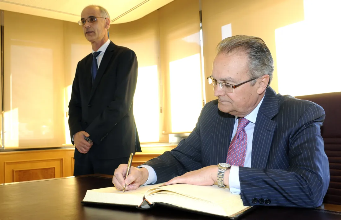 Toni Martí i Juan Pablo de Laiglesia.