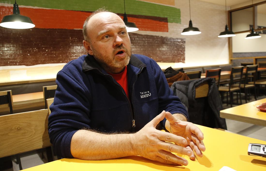 Gabriel Ubach, és secretari general de la Unió Sindical d’Andorra. 