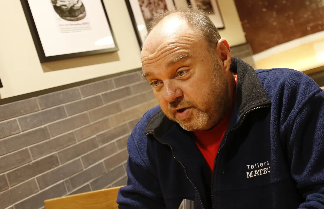 Gabriel Ubach és secretari general de la Unió Sindical d’Andorra. 