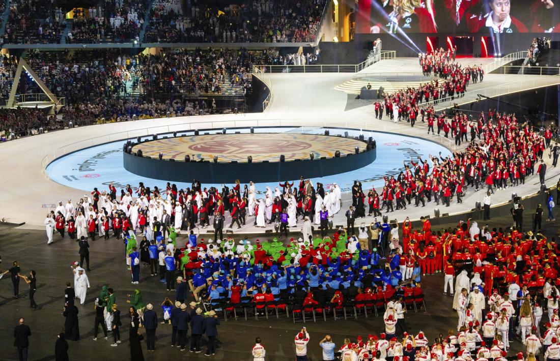 Special Olympics Abu Dhabi/ Inauguració dels jocs Special Olympics Abu Dhabi 2019.