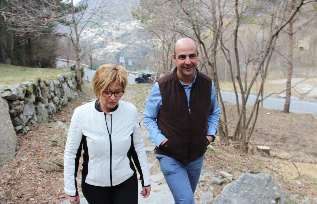 Palmitjavila i Montané van presentar la proposta econòmica al Pont de la Plana.