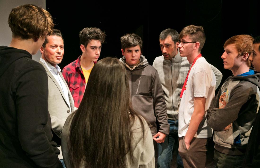 Acte de presentació del Curs de Voluntaris per la Natura, ahir al matí.