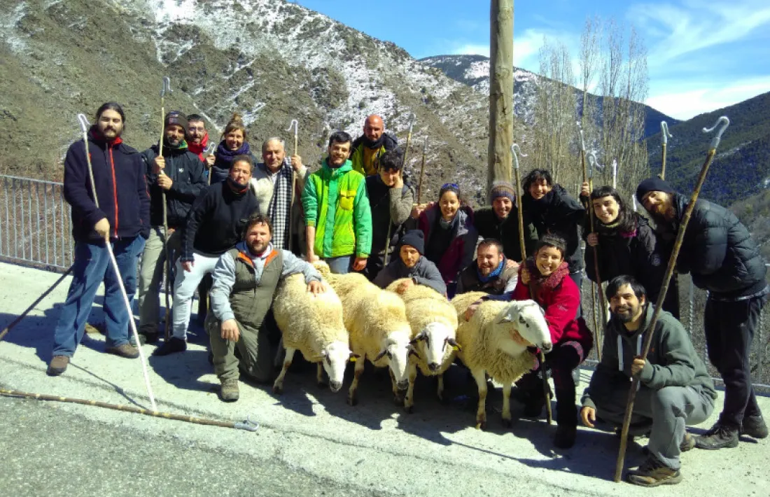 Els alumnes de l’edició del 2018 de l’Escola de Pastors.