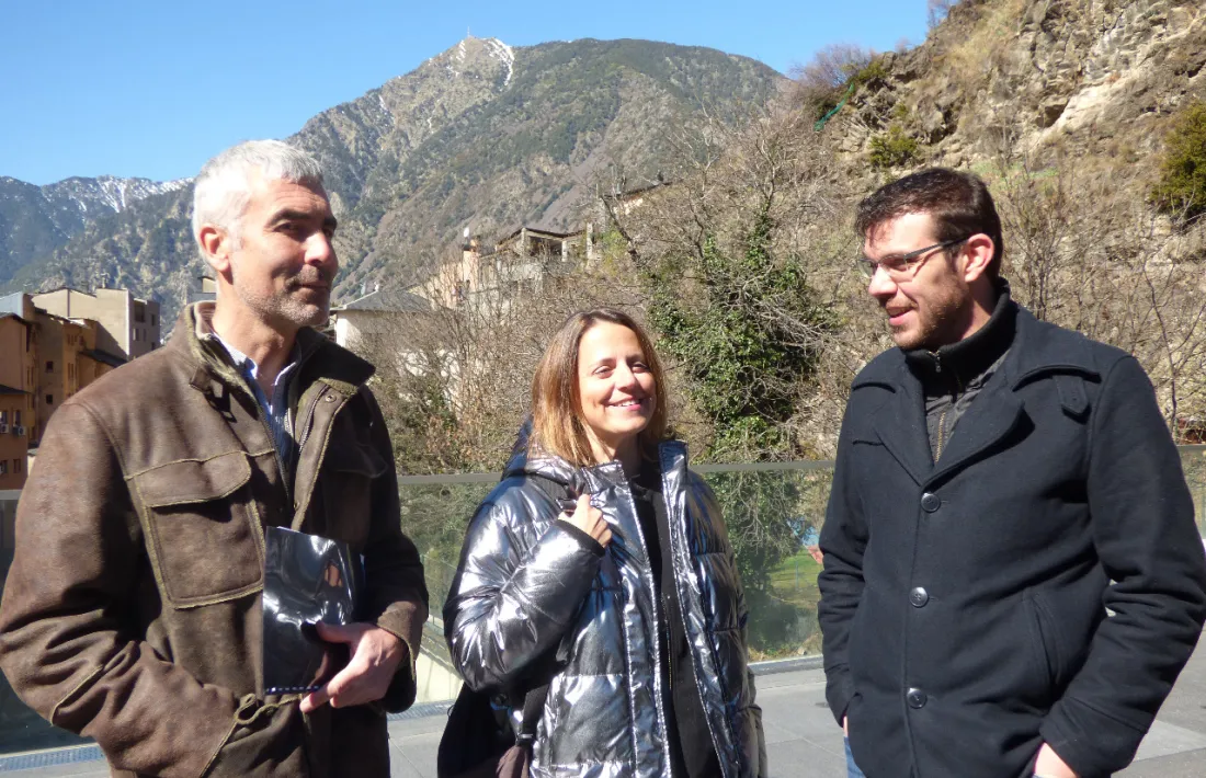 Rosa Gili i Marc Magallón són els candidats d’Acord a Escaldes-Engordany.