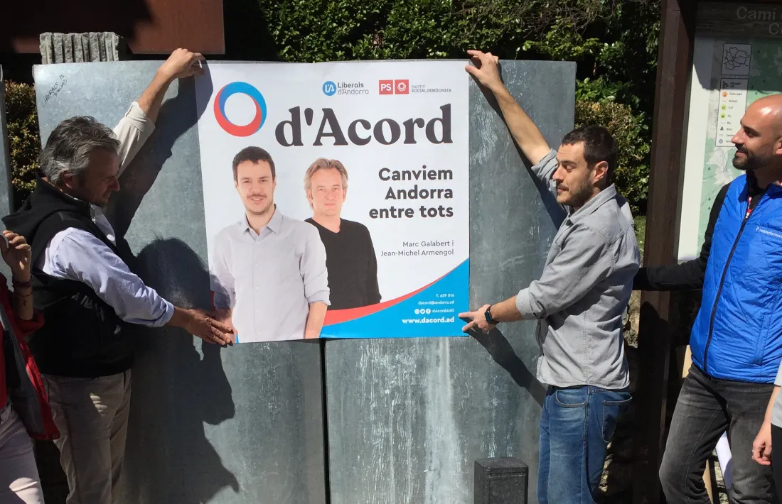 d’Acord va penjar ahir el cartell del partit amb moltes expectatives dipositades.