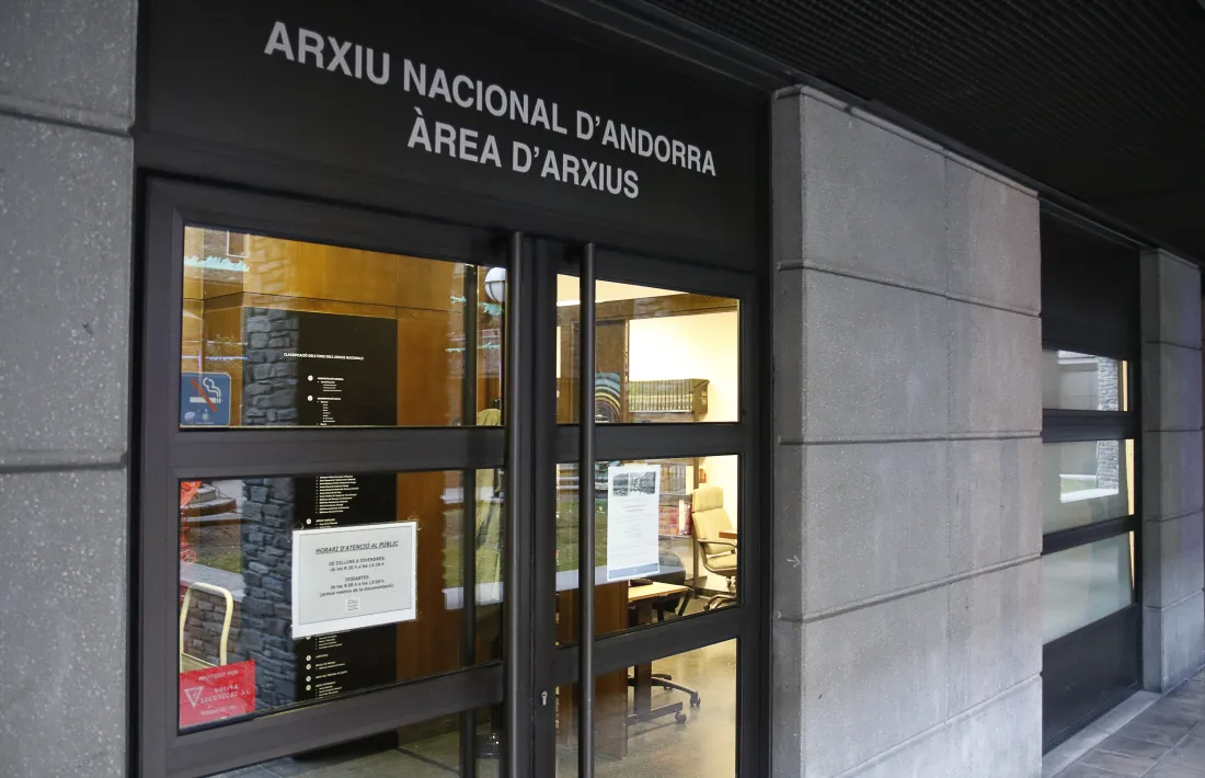 Els serveis centrals de l’Arxiu Nacional es troben als baixos de Prada Casadet des del 1986.
