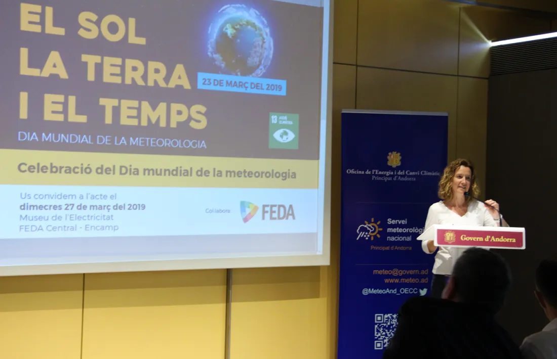 El Servei Meteorològic Nacional dedica al sol el primer dia de la meteorologia com a membre de l'OMM