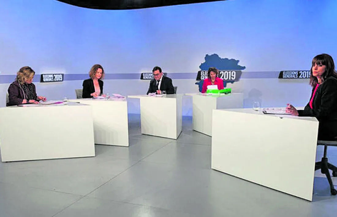 El debat televisiu entre els candidats d’Escaldes-Engordany a les properes eleccions.