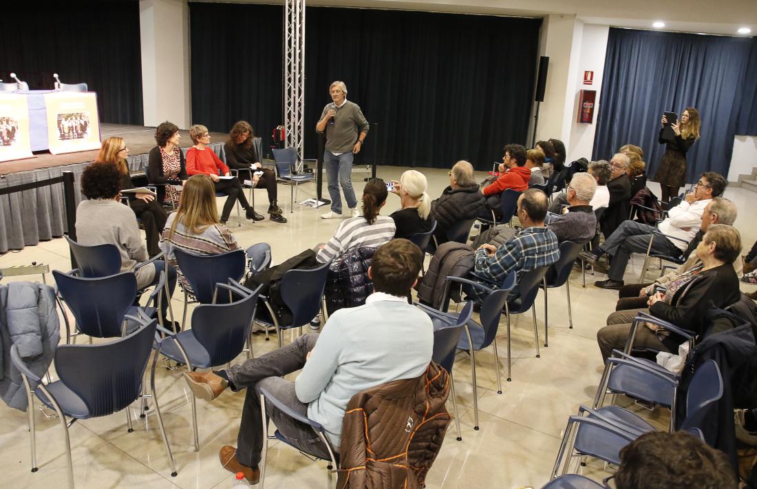 Reunió de poble celebrada ahir a la Massana.