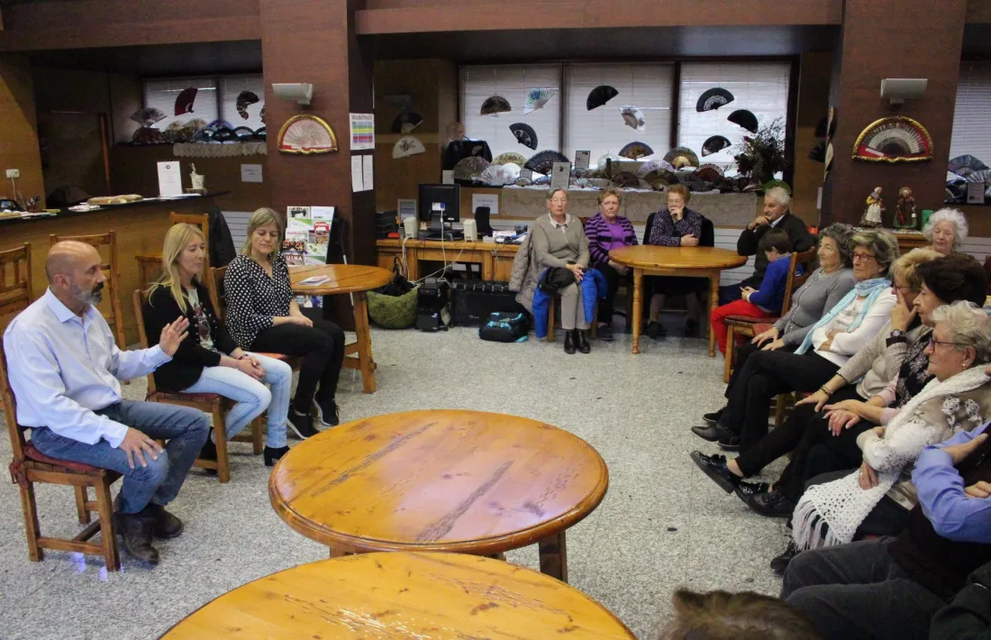 Joan Martínez Benazet, ahir a la tarda a la Casa Pairal d’Ordino.