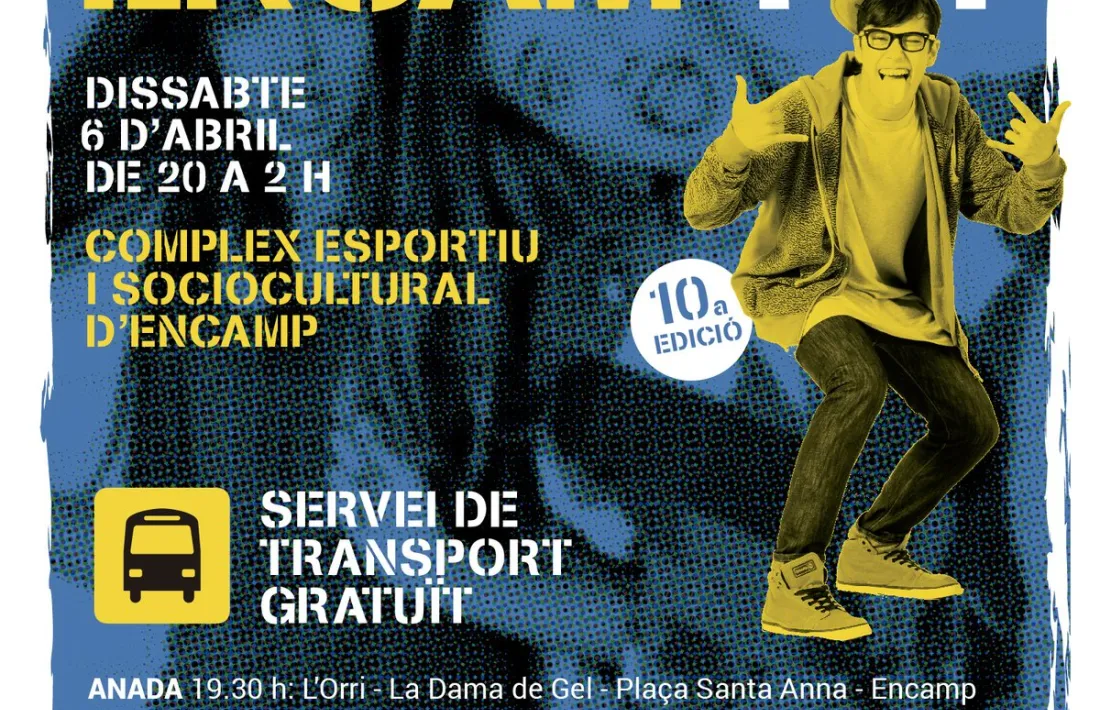 Cartell de l'Encamp de Nit.