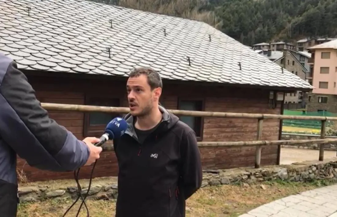 El candidat de d’Acord a Ordino, Marc Galabert.