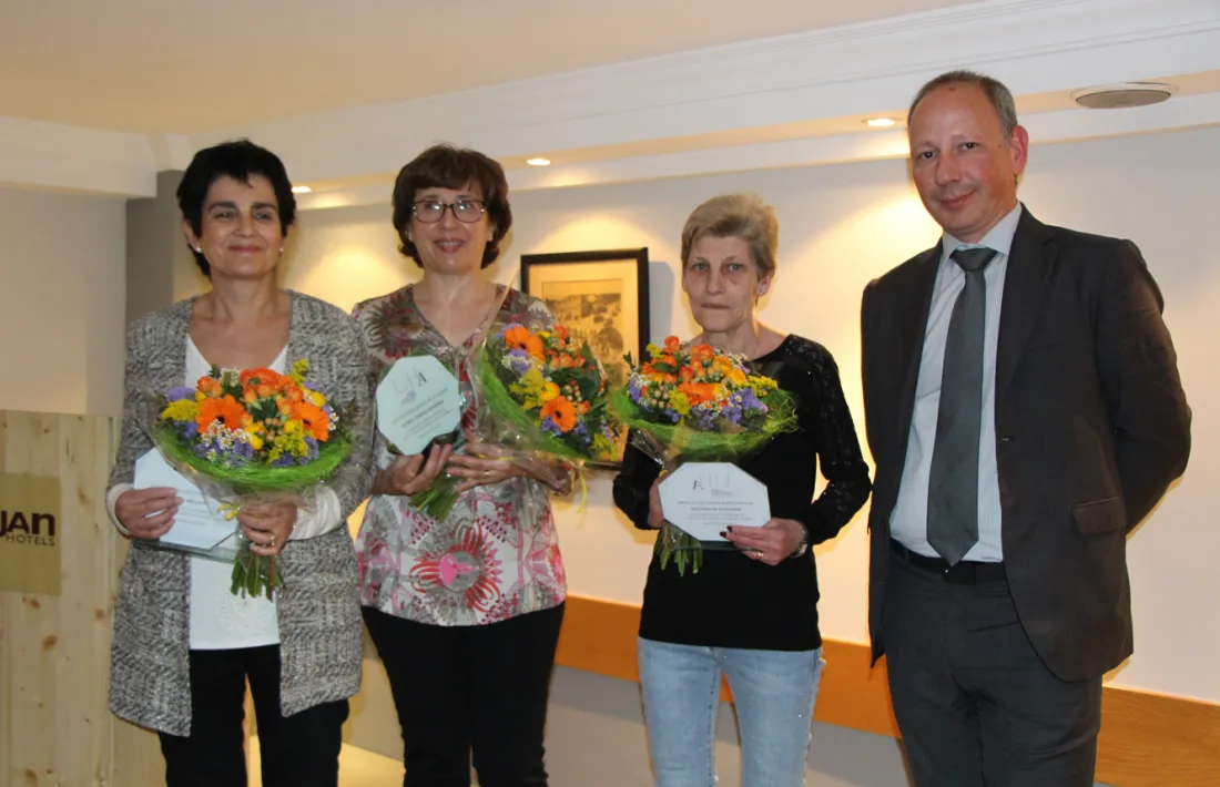 Homenatge de la Unió Hotelera a quatre dones que han dedicat la trajectòria professional a l'hoteleria.