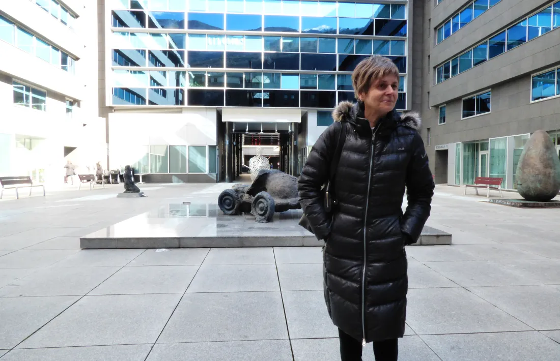 Vela va comparèixer ahir per parlar de les propostes en matèria d’igualtat del Partit Socialdemòcrata.