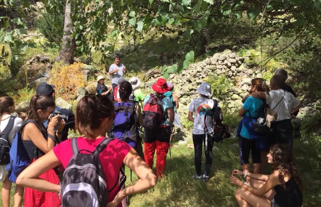 Una activitat estival organitzada a la Vall del Madriu.