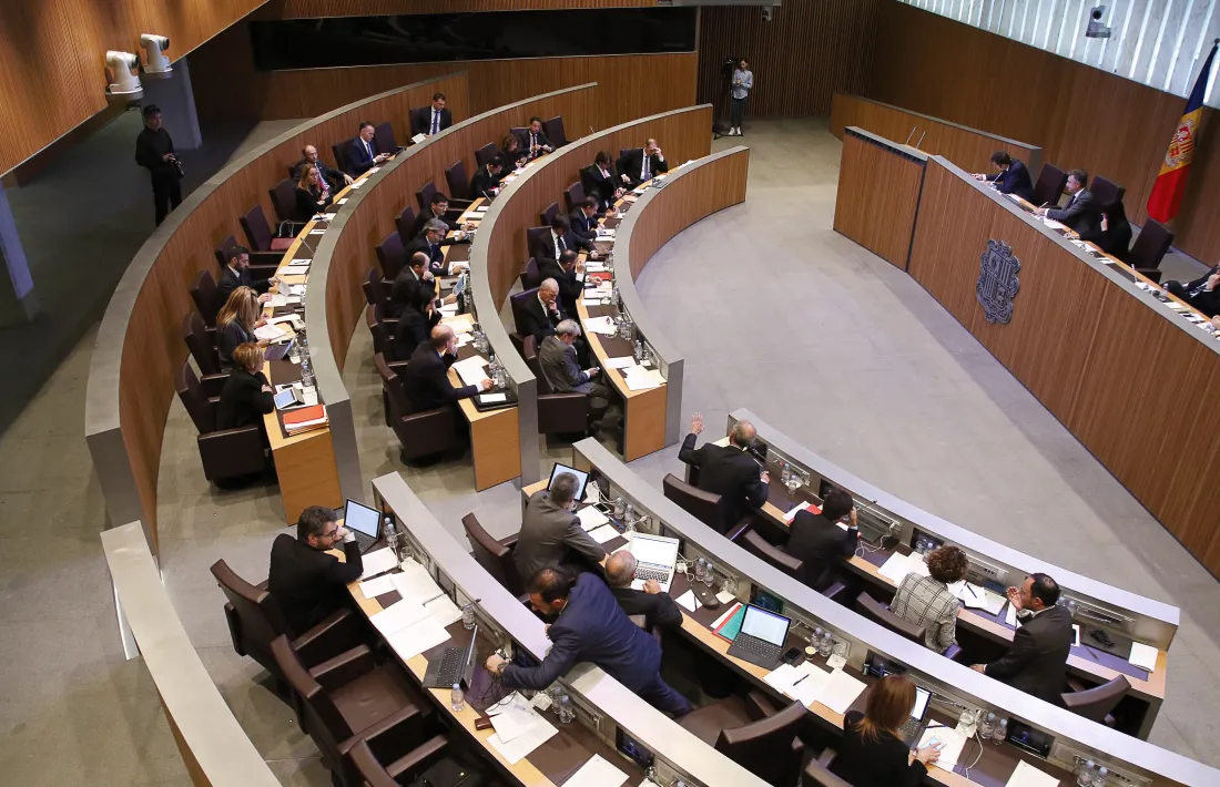 Una sessió del Consell General de la passada legislatura.