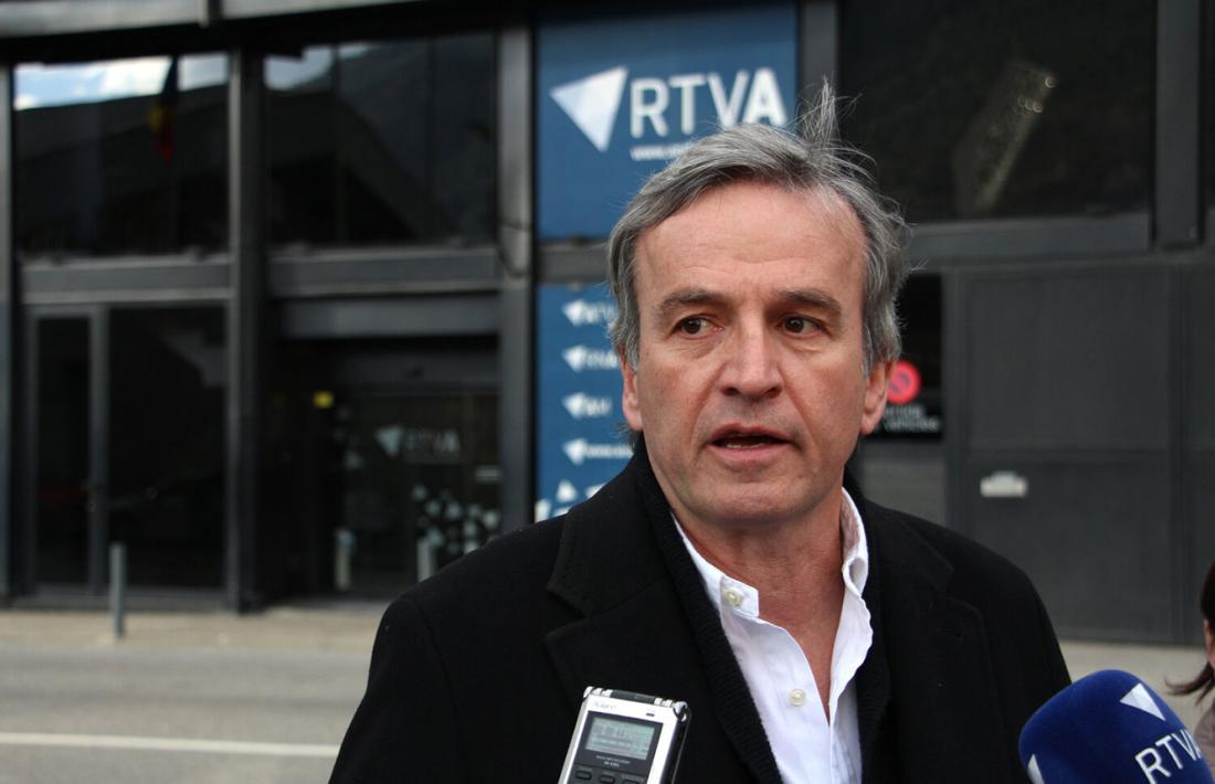 El candidat d’Andorra Sobirana, Eusebi Nomen.