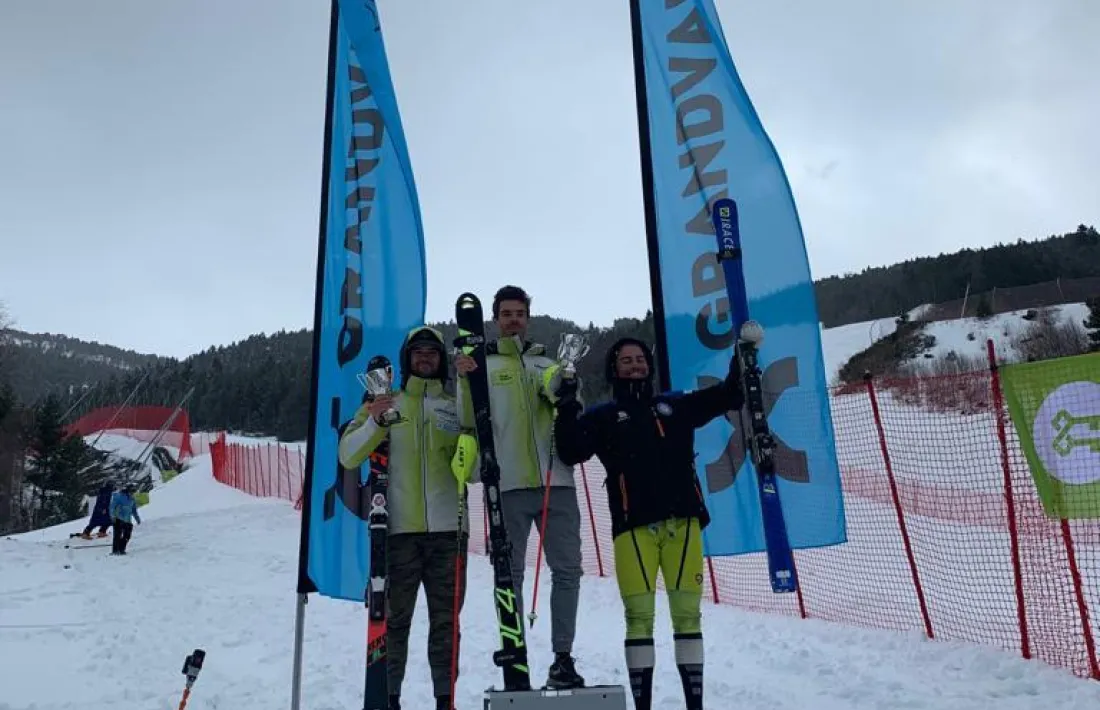 Àxel Esteve, 1r a l’eslàlom FIS