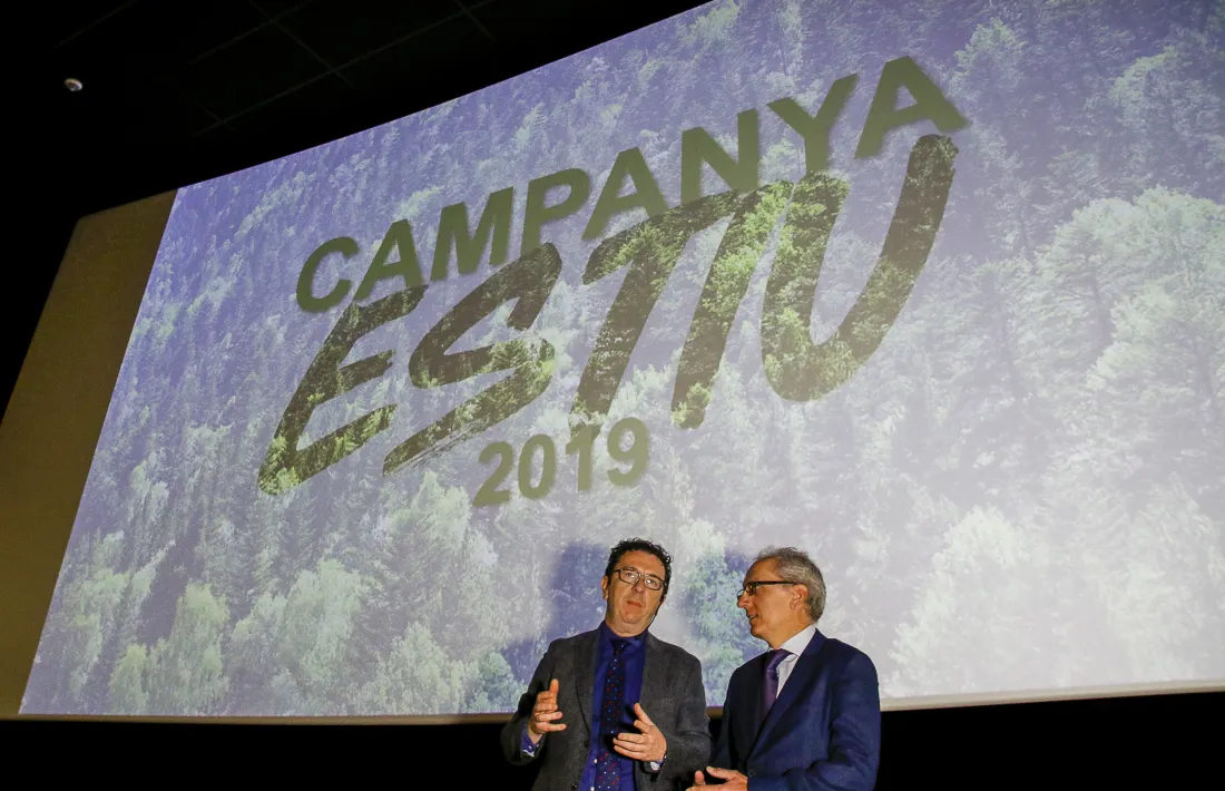 Un moment de la presentació de la campanya turística d’estiu que es va oferir ahir al sector.