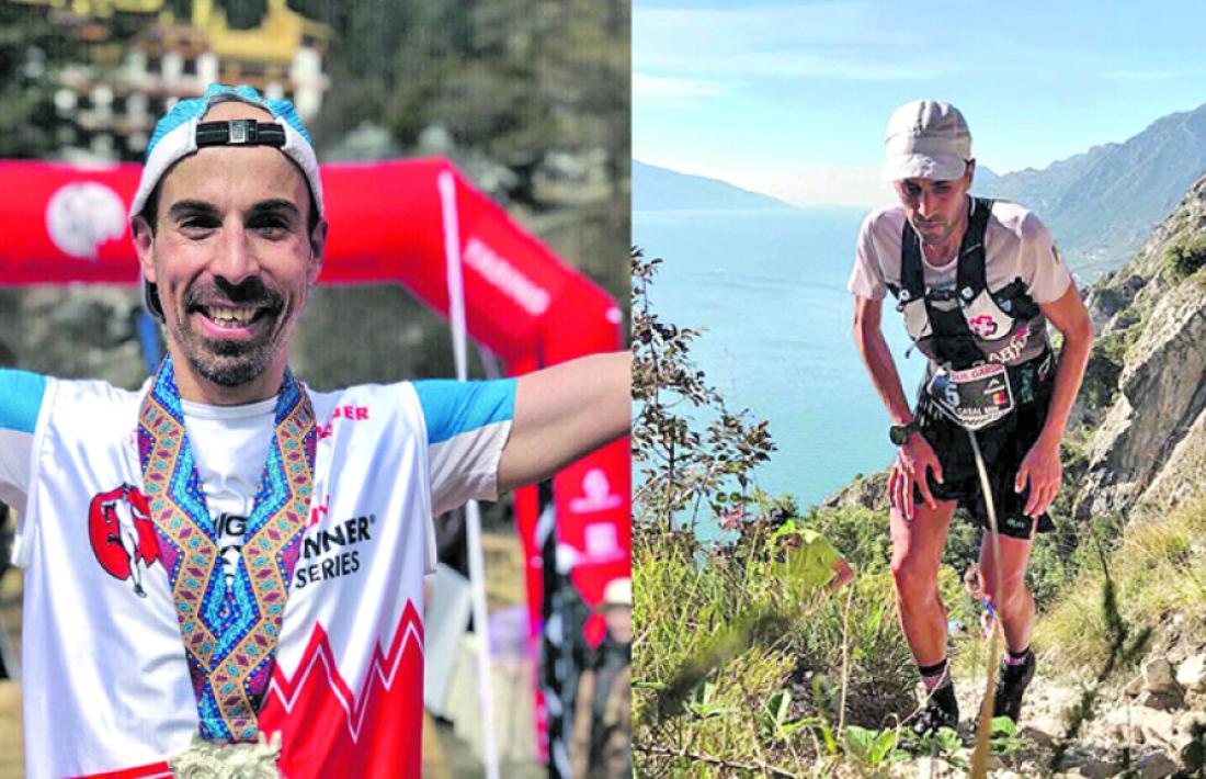 Els germans Casal i Sintu Vives, a la Mt. Awa del Japó