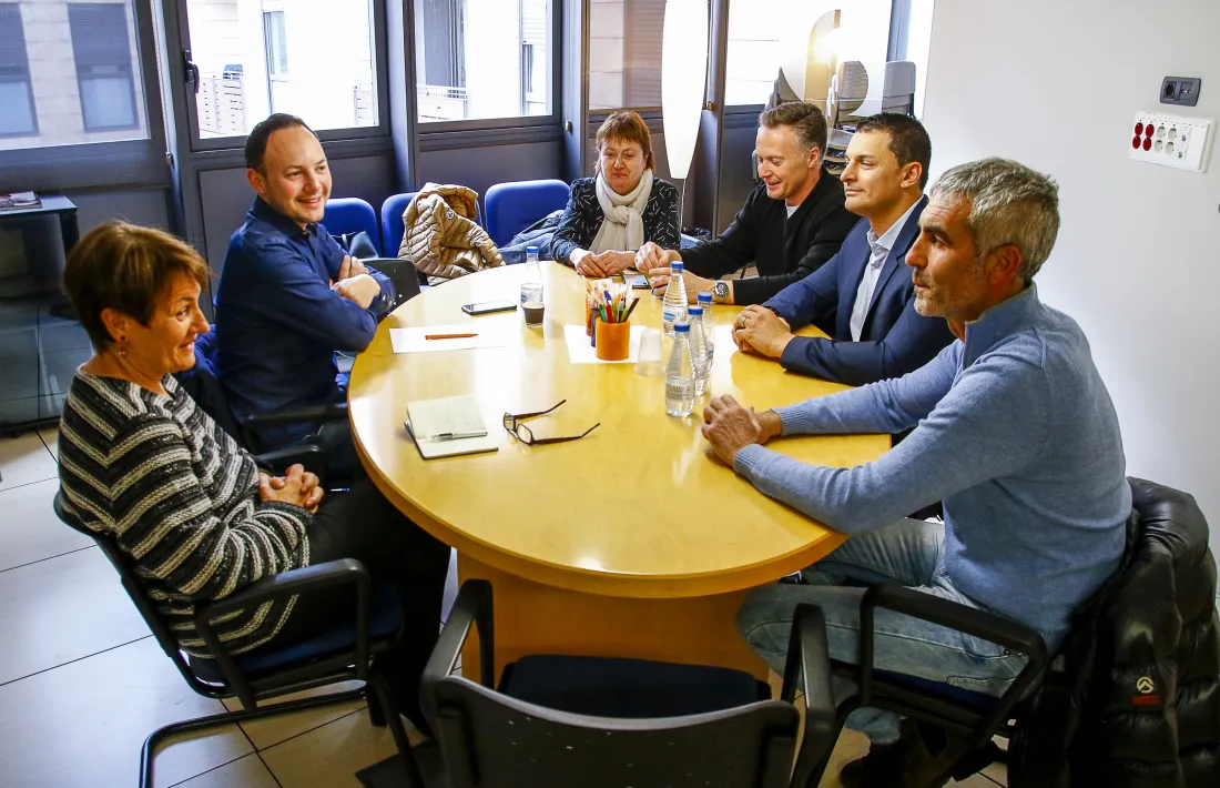 Un moment de la trobada de Demòcrates i Liberals d'Andorra.