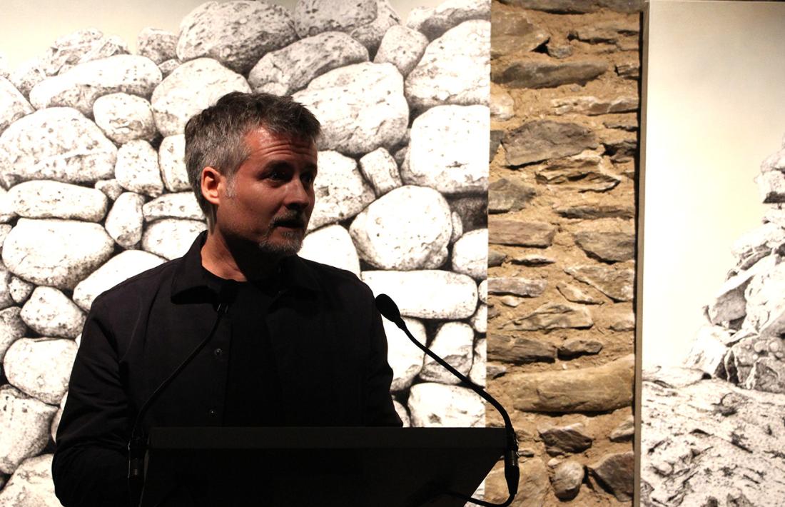 El pintor català, l'octubre passat a Cal Pal, en la inauguració del nou espai.