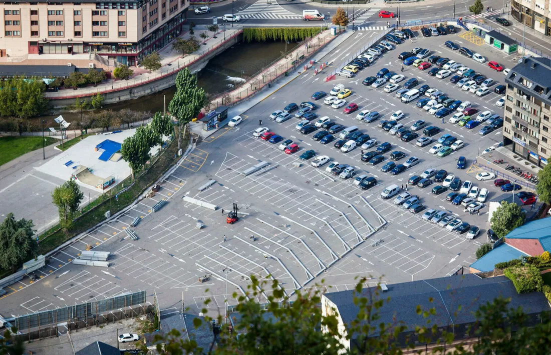 Aparcament del Parc Central