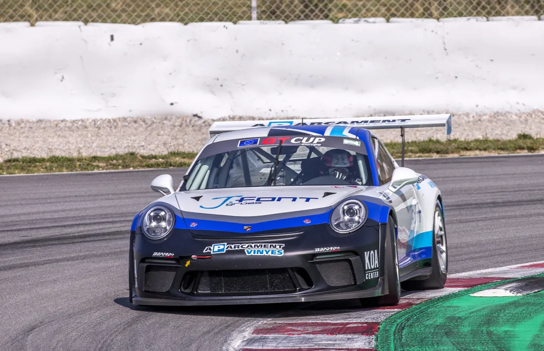 Joan Vinyes, amb el Porsche GT3, competirà al GT Cup Open