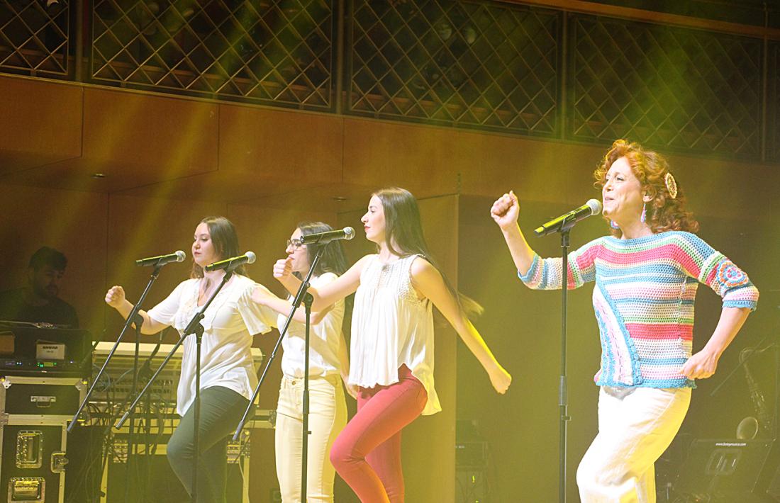 Un moment del concert de Dàmaris Gelabert a Ordino.