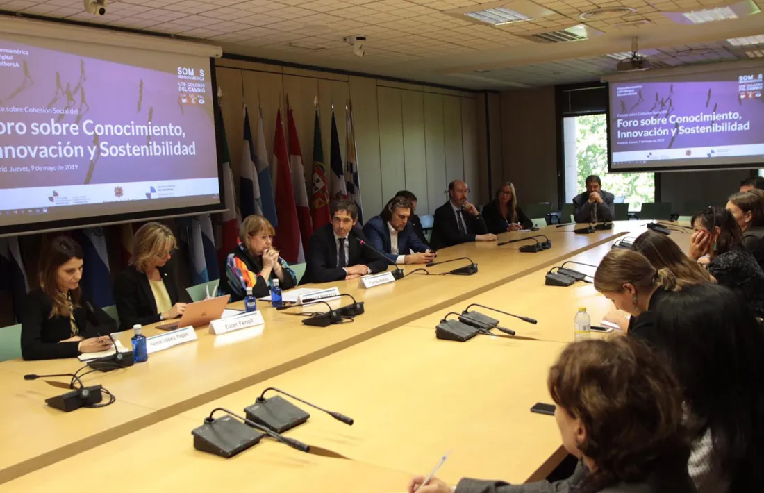 La participació andorrana en el fòrum celebrat a Madrid.
