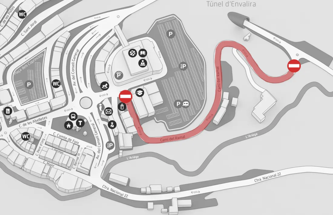 Mapa del Pas de la Casa.