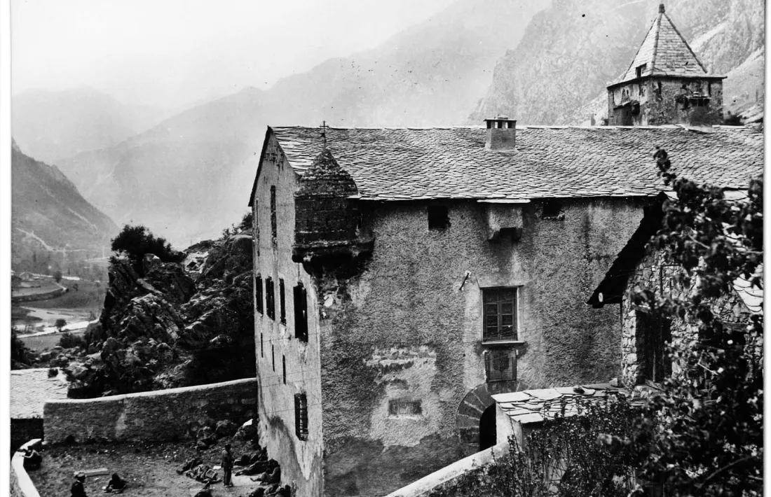 Brigadistes polonesos refugiats a Casa de la Vall, la tardor del 1938