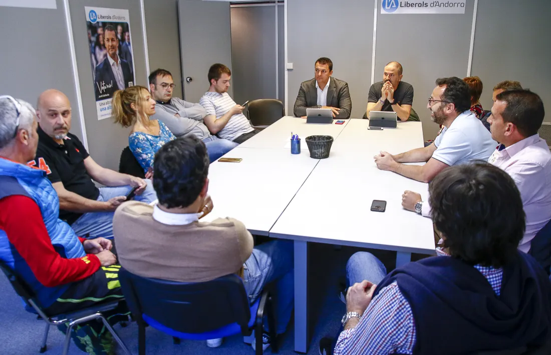 L’executiva de Liberals d’Andorra es va reunir ahir per validar l’acord assolit amb Demòcrates.