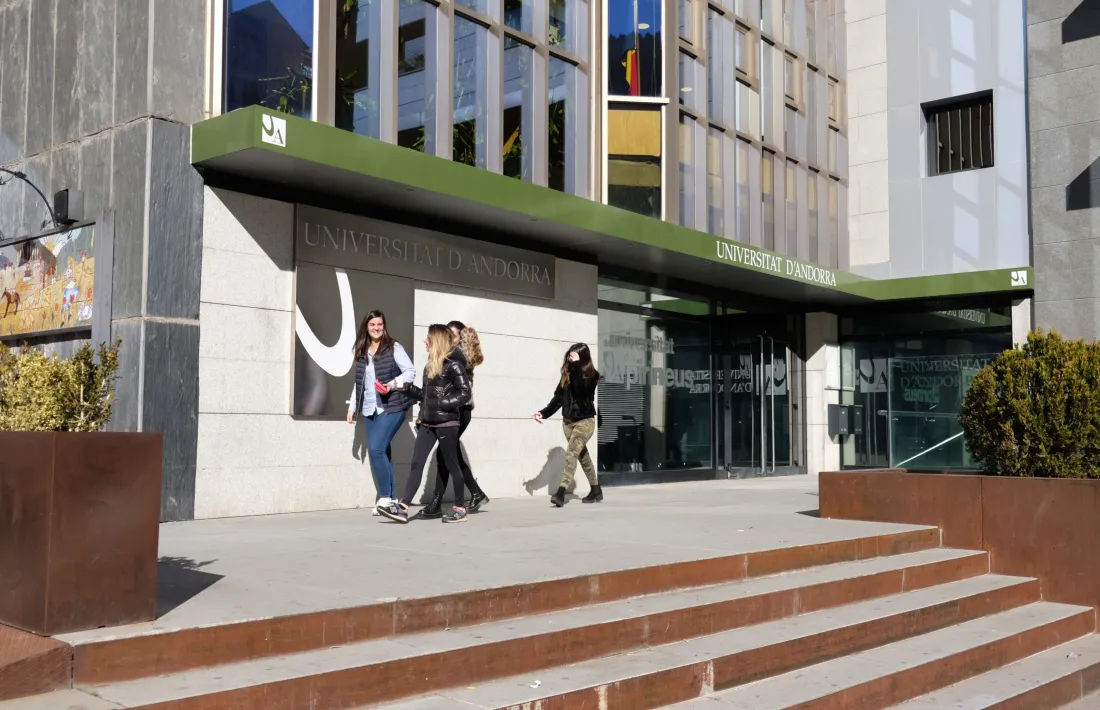 L'edifici de la Universitat d'Andorra.
