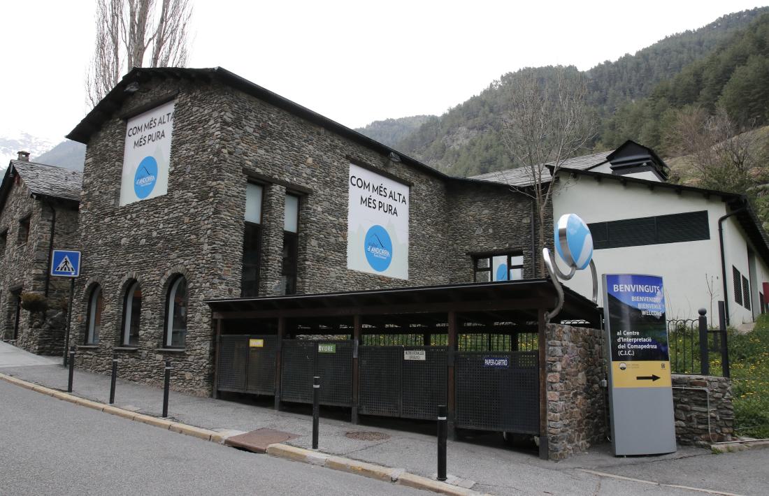 La planta embotelladora d’Aigua d’Arinsal.